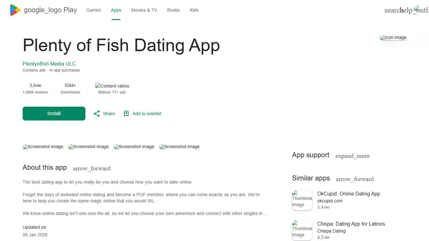 Plenty of Fish Dating App – Apps on Google Play